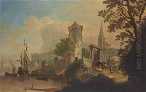 Rivage Mediterraneen by Adriaen Van Diest