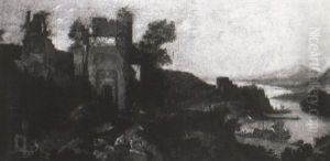 Extensive Classical Landscape by Adriaen Van Diest