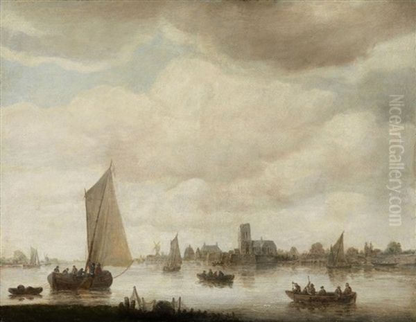Schiffe Vor Dordrecht - view 1
