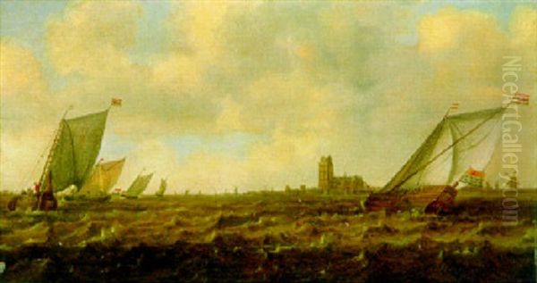 Marine Vue De Dordrecht - view 1