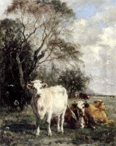 Vaches Au Pre