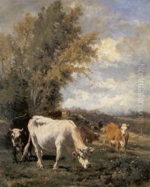 Landschap Met Koeien - view 1