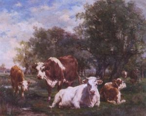 Cows In A Meadow
