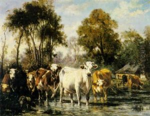 Cows In A Landscape