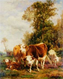 Cows In A Landscape