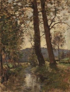 Waldbach by Pierre Georges Dieterle