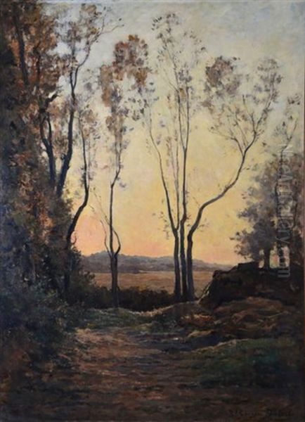 Oree De Bois Au Crepuscule - view 1