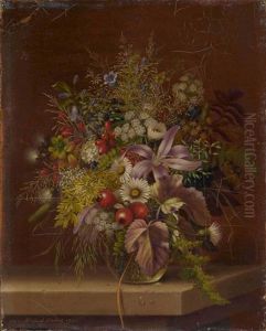 Blumenstillleben by Adelheid Dietrich