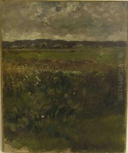 Landschaftsstudie by Carl Oskar Arends