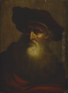 Bildnis Eines Bartigen Mannes Mit Pelzmutze