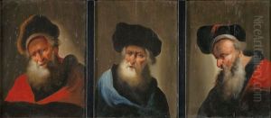Drei Kleine Mannerportraits