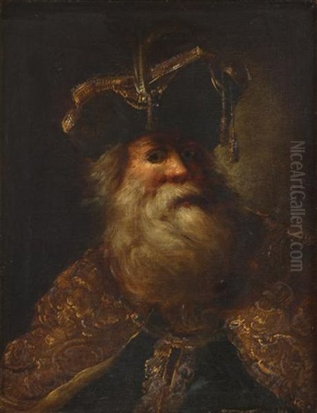 Portrait Of An Elderly Gentleman With Cap - view 1