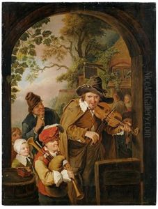 Musikanten Auf Wanderschaft