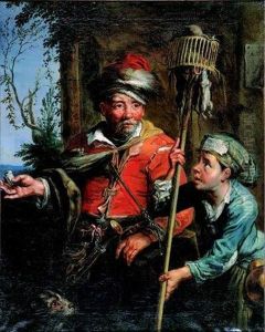 Le Colporteur by Christian Wilhelm Ernst Dietrich