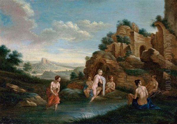 Landschaft Mit Badenden Nymphen - view 1