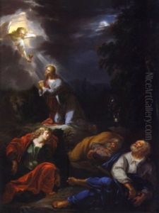 Christus Am Olberg by Christian Wilhelm Ernst Dietrich