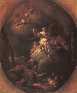 Annuncio Ai Pastori by Christian Wilhelm Ernst Dietrich