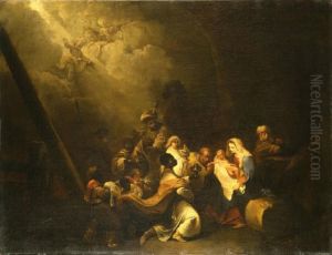 Anbetung Der Konige by Christian Wilhelm Ernst Dietrich