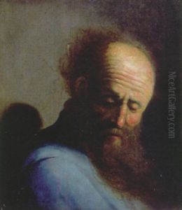 Kopf Eines Greises by Christian Wilhelm Ernst Dietrich