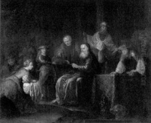 Der Aufgefundene Moses Vor Abraham