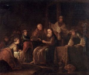 Der Aufgefundene Moses Vor Abraham