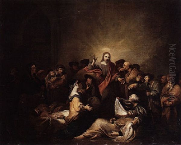 Christ Healing The Sick - view 1