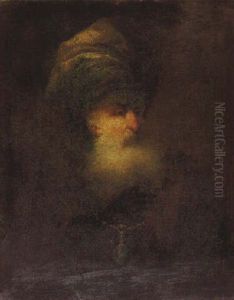Bildnis Eines Bartigen Mannes In Orientalischer Tracht Bildnis Eines Bartigen Mannes In Orientalischer Tracht