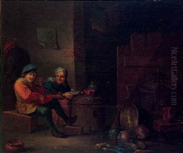Scene D'interieur Avec Musicien - view 1