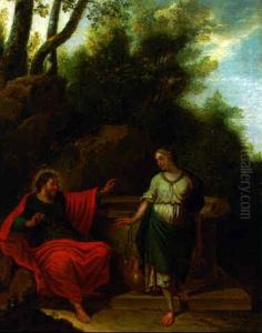 Christ And The Woman Of Samaria