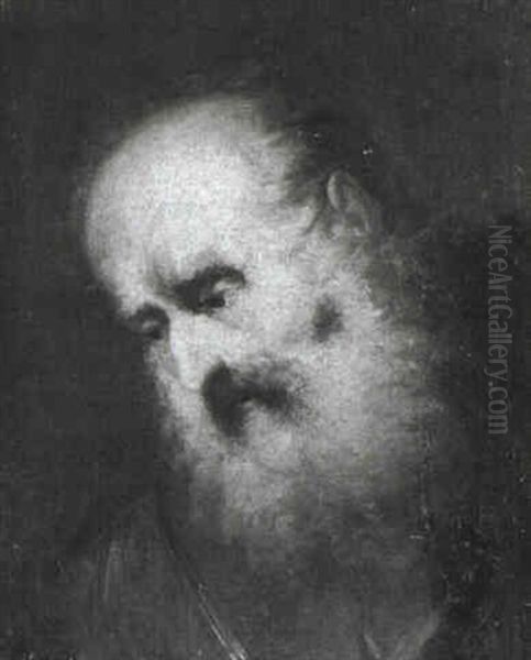 Studies Of Elderly Bearded Men - view 1