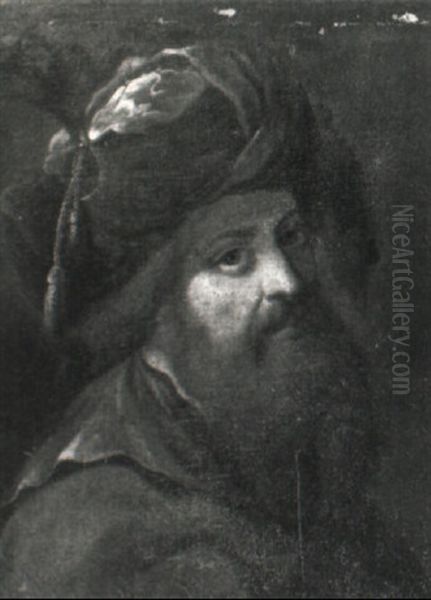 Bildnis Eines B,rtigen Mannes Mit Turban - view 1