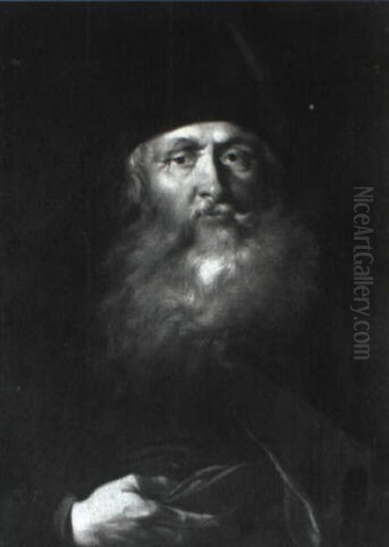 Portrait Of A Rabbi, Half Length - view 1