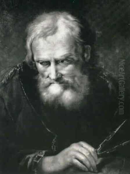 The Philosopher Democritus - view 1