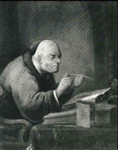 The Scribe by Christian Wilhelm Ernst Dietrich