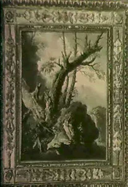 Zwei Landsknechte In Einer Gebirgslandschaft - view 1