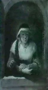 A Woman, Small Half Length, Ata Niche. A Woman, Small Half Length, Ata Niche.
