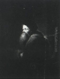 A Bearded Man, Seated, Wearinga Fur-trimmed Robe, Muff And Velvet Cap A Bearded Man, Seated, Wearinga Fur-trimmed Robe, Muff And Velvet Cap
