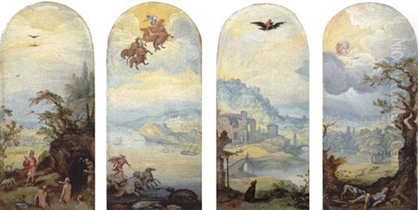 Diana And Actaeon (+ 3 Others; Set Of 4) - view 1