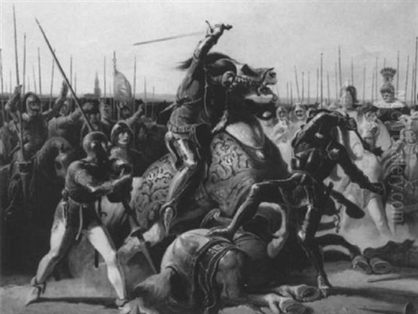 La Mort De Max Piccolomini - view 1