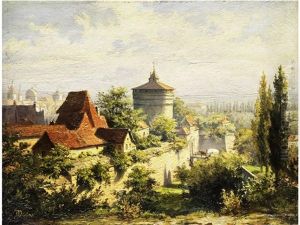 Blick Uber Die Altstadt Von Nurnberg