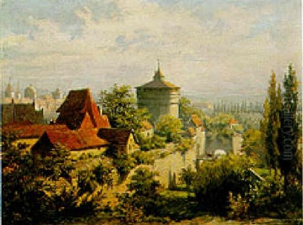 Die Nurnberger Burg - view 1