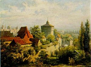 Die Nurnberger Burg by Bruno Dietze