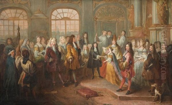 Le Mariage De Louis De France, Duc De Bourgogne Et De Marie-adelaide De Savoie, Le 7 Decembre 1697 - view 1