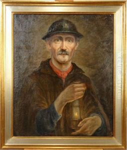 Le Mineur A La Lampe