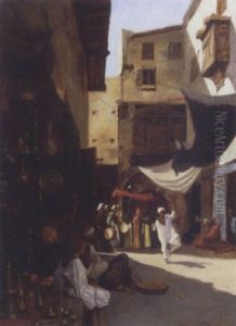 Procession Dans Les Rues Du Caire, La Mariee