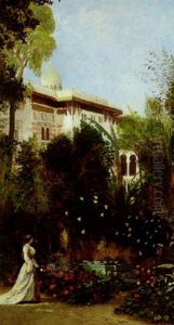 Dans Le Jardin Du Palais