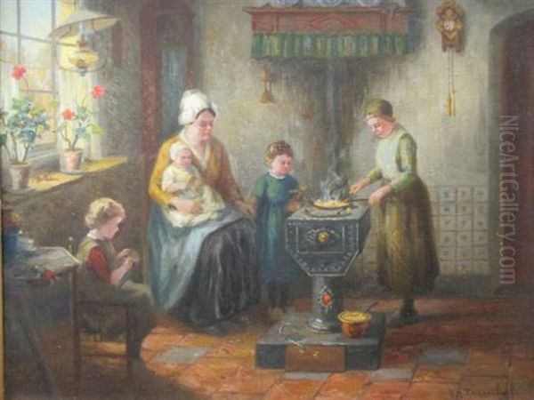 Dutch Kitchen Interior Scene - view 1