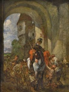 Hl. Martin Mit Dem Bettler (study) Hl. Martin Mit Dem Bettler (study)
