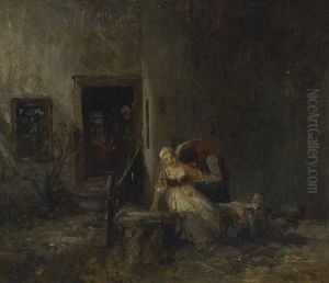 Die Endeckten Verliebten by Wilhelm Von Diez