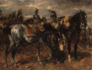 A Cavalry Regiment by Wilhelm Von Diez